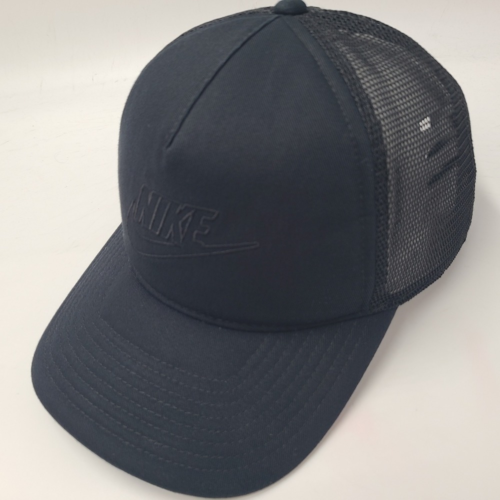 Nike Hat Snapback Trucker Mesh Black Classic99 Swoosh Logo Skate Skateboard Men